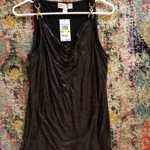 Michael kors metallic shirt